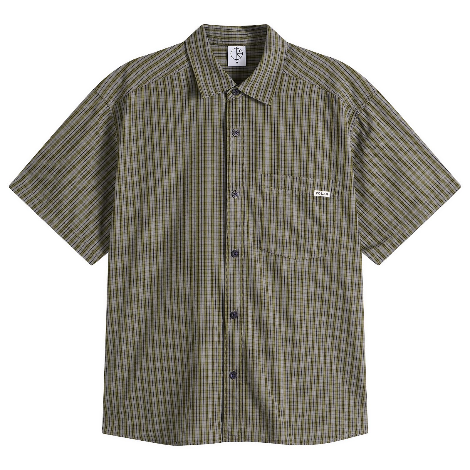 Men's Mitchell Short Sleeve Shirt Black/Green