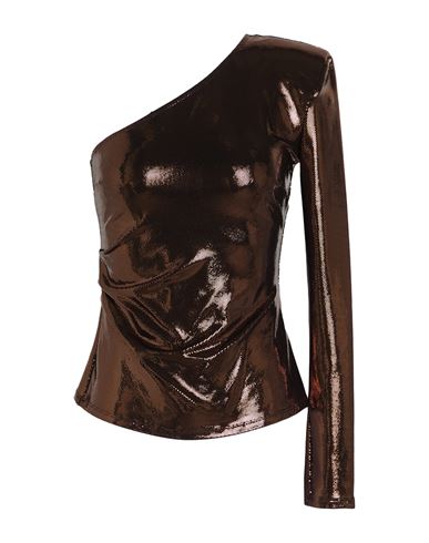 Woman Top Bronze Size 0 Acetate, Elastane