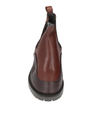 Man Ankle boots Brown Size 12 Leather