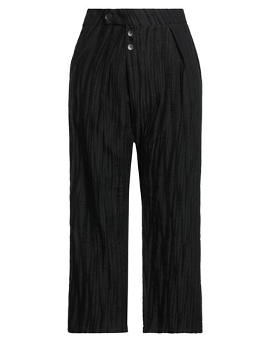 Woman Pants Black Size 8 Cotton