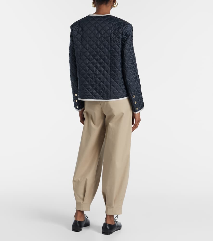Celeste quilted canvas jacket