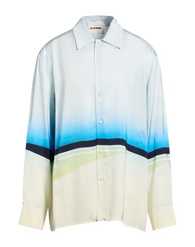 Man Shirt Azure Size 15 ¾ Viscose