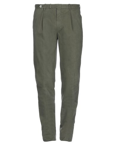 Man Pants Military green Size 26 Cotton, Elastane