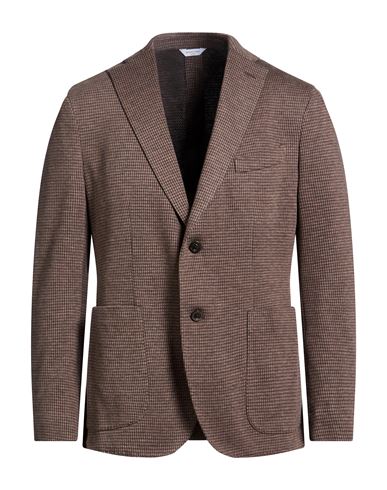 Man Blazer Sand Size 42 Cotton, Elastane