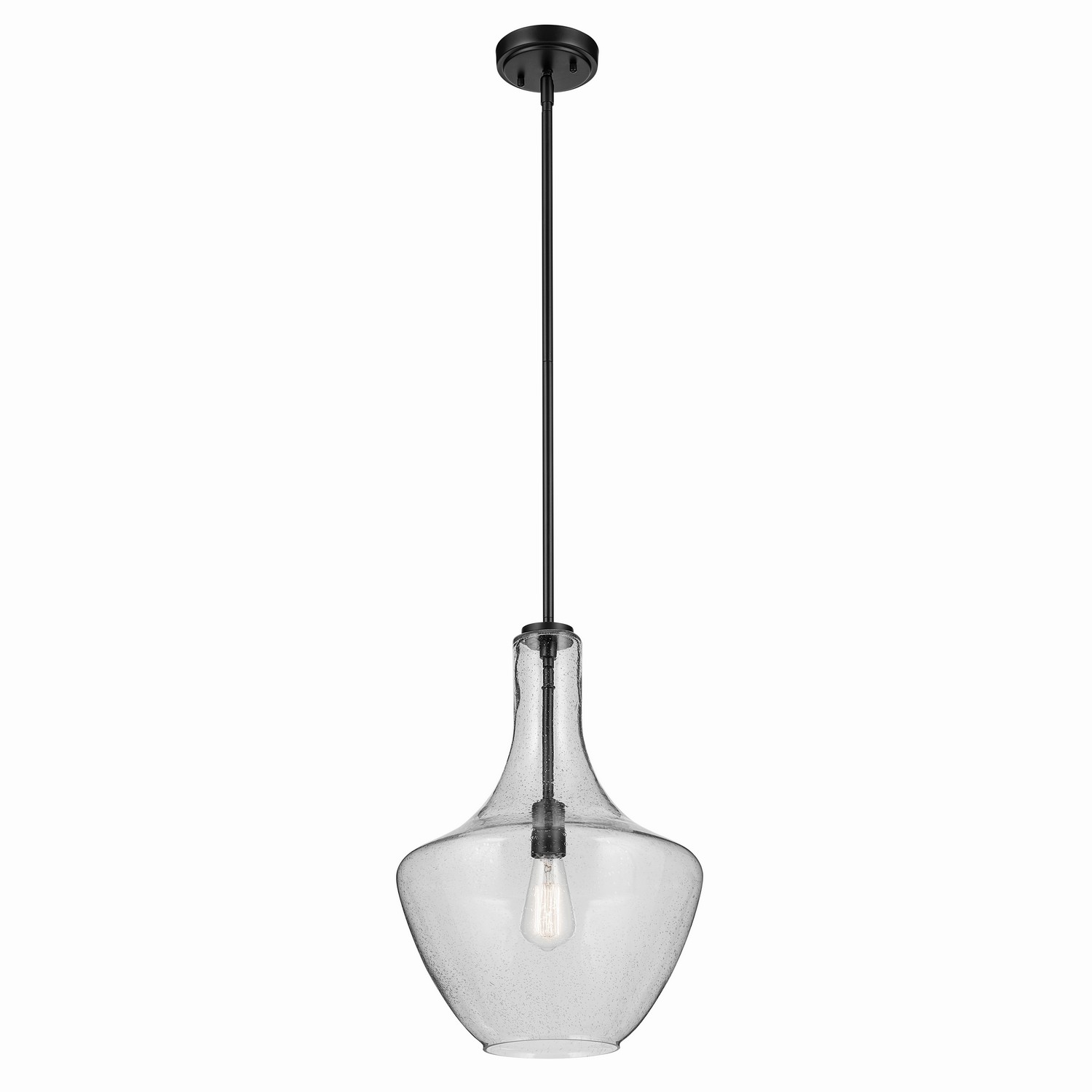 Black Pendant from the Everly Collection