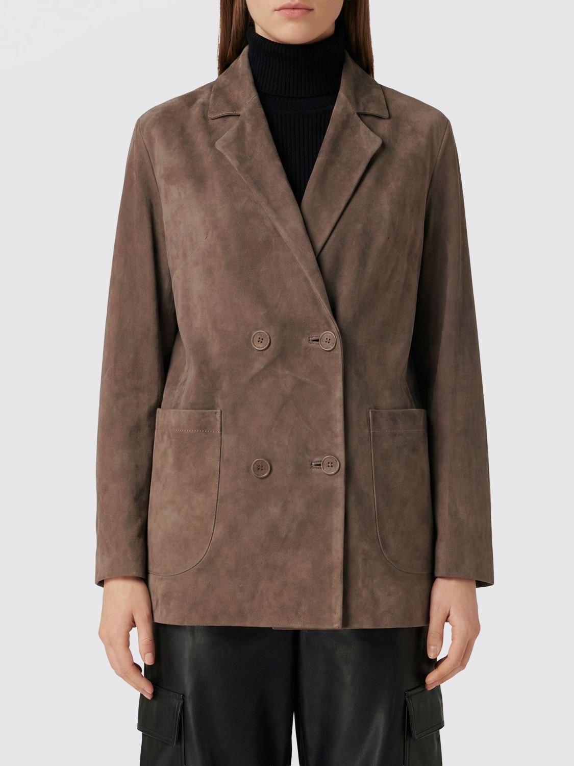 Jacket Woman color Brown