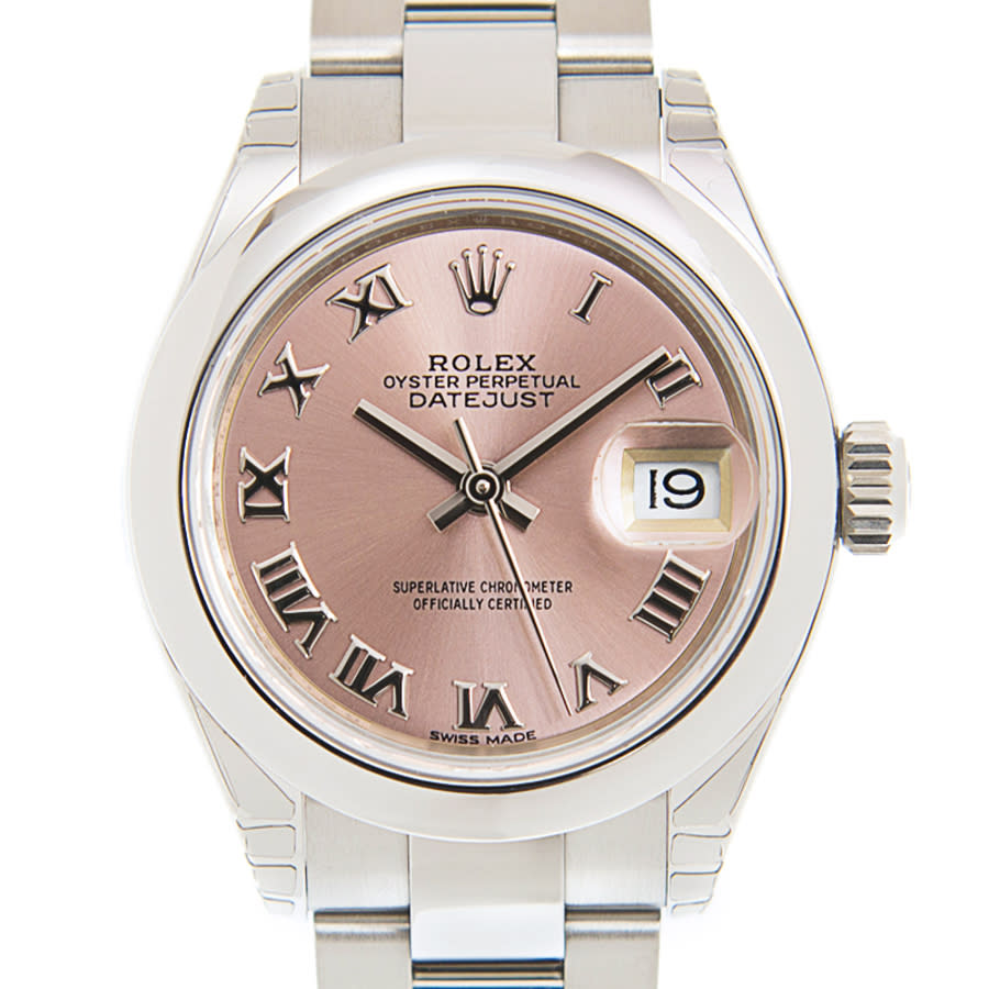 Lady-Datejust Pink Dial Automatic Ladies Oyster Watch 279160PRO
