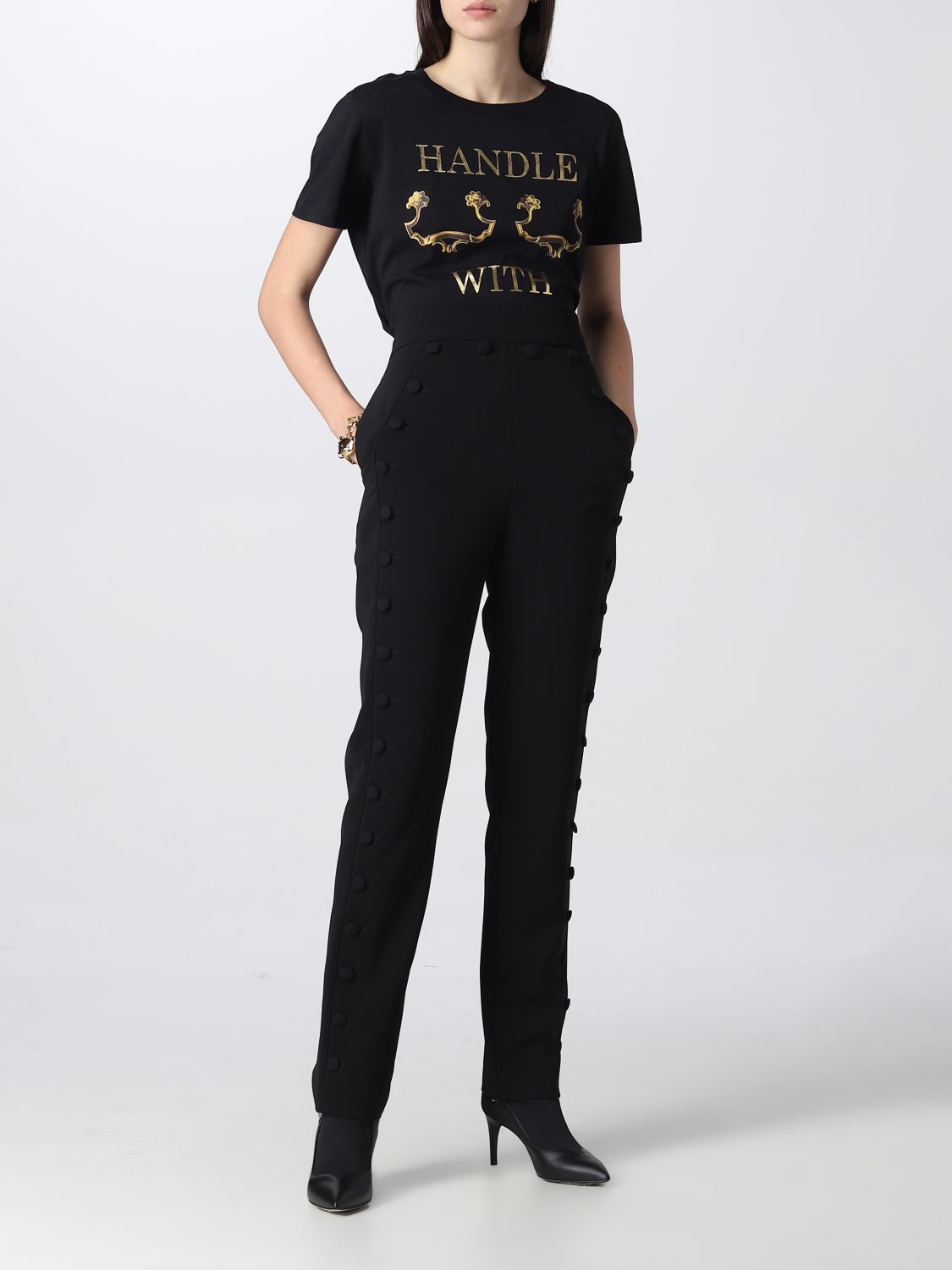 Pants Woman color Black