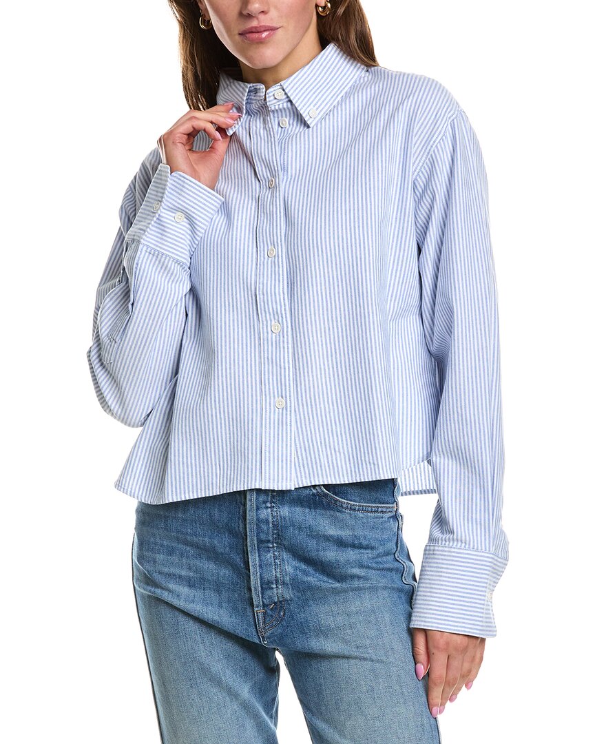 Cropped Oxford Shirt