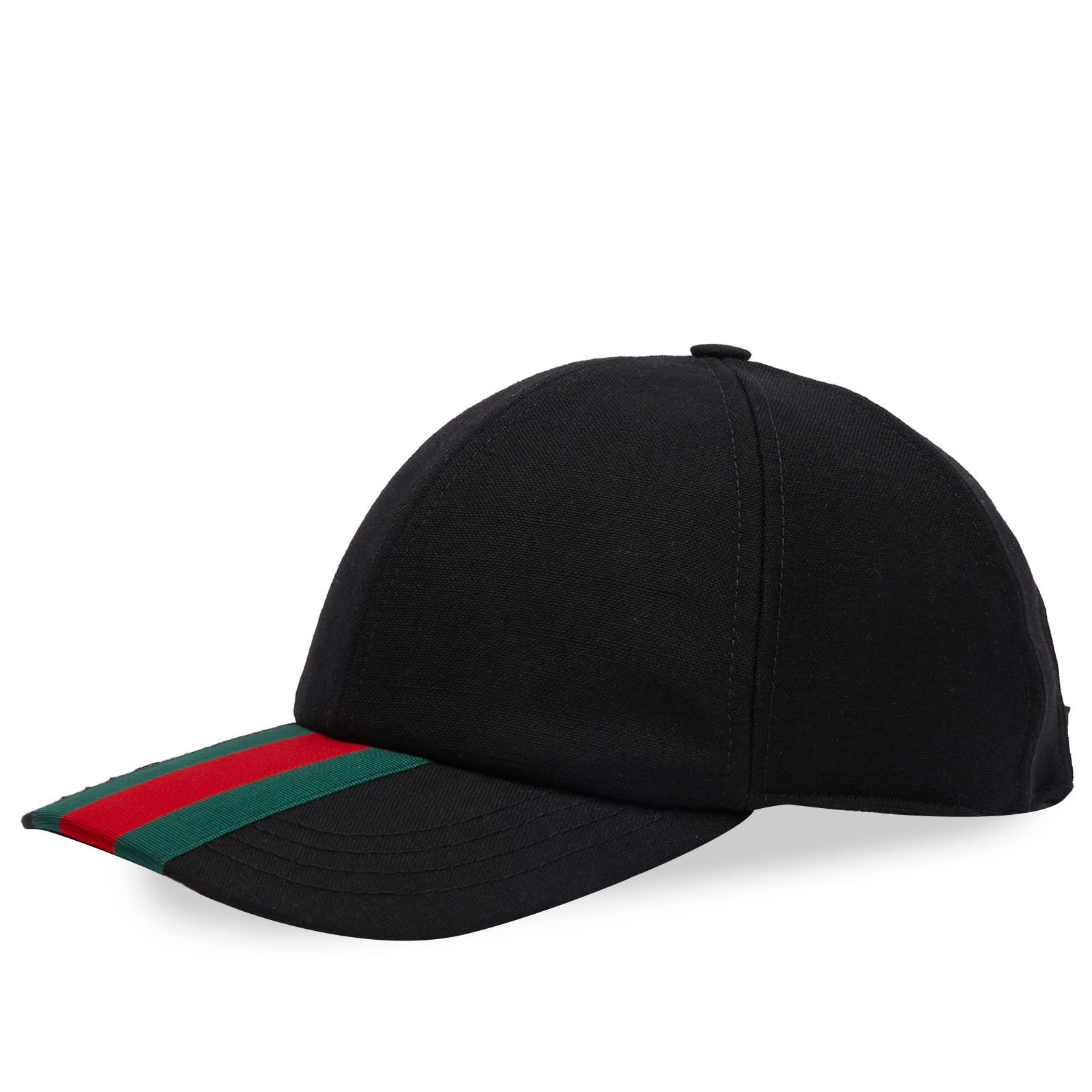 Men's Web Baseball Cap in Black