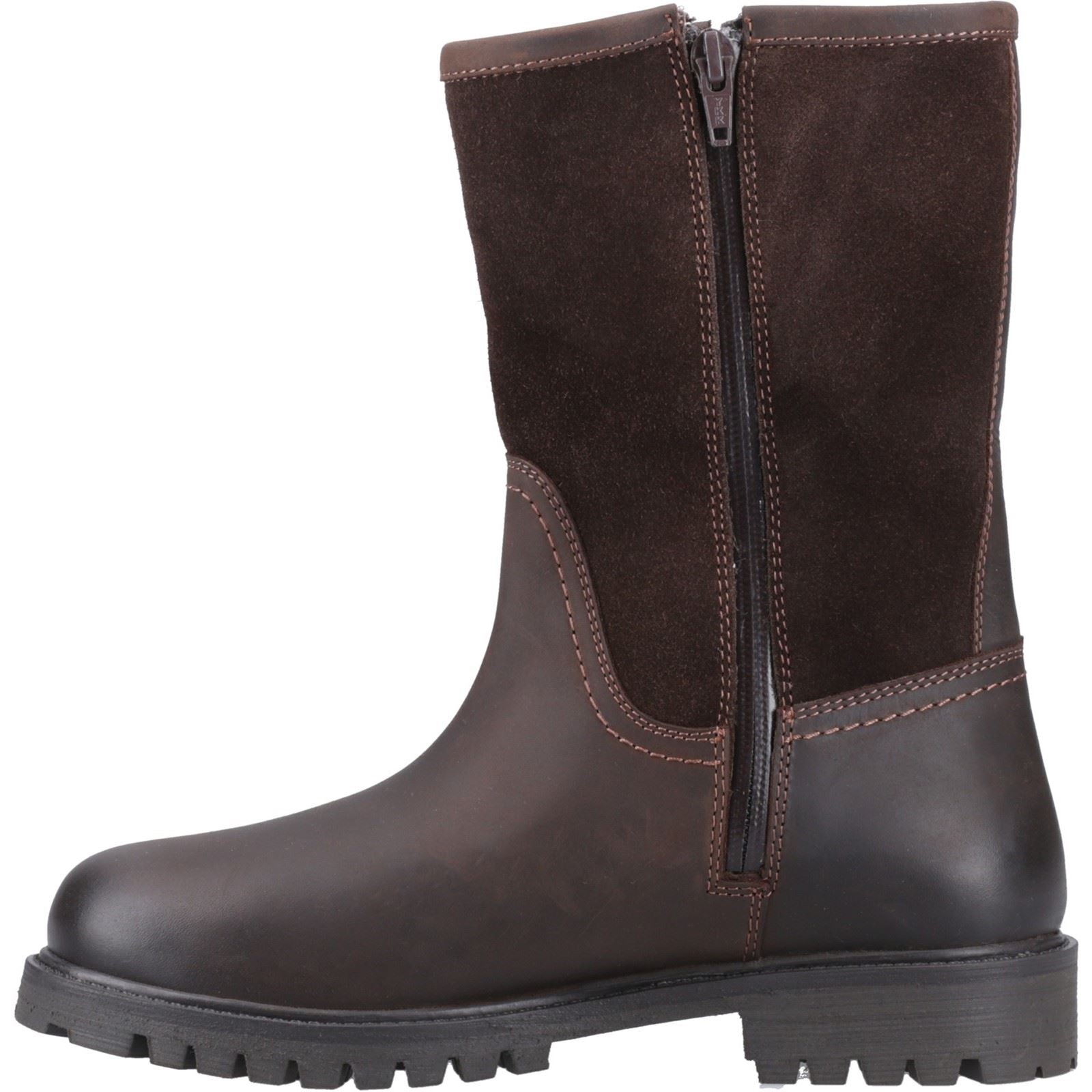Hunter Canna Ankle Boot Leather Women's Brown Boot
