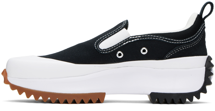 Black & White Run Star Hike Sneakers