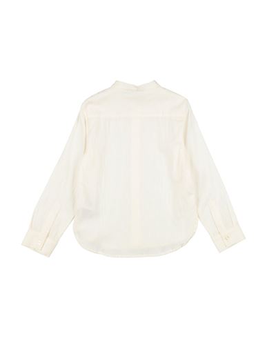Kid Boy Shirt Cream Size 12 Cotton