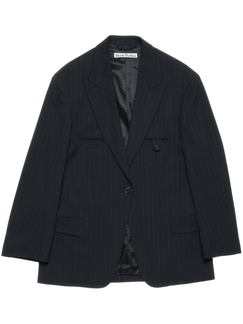 Single-breasted blazer - Blue