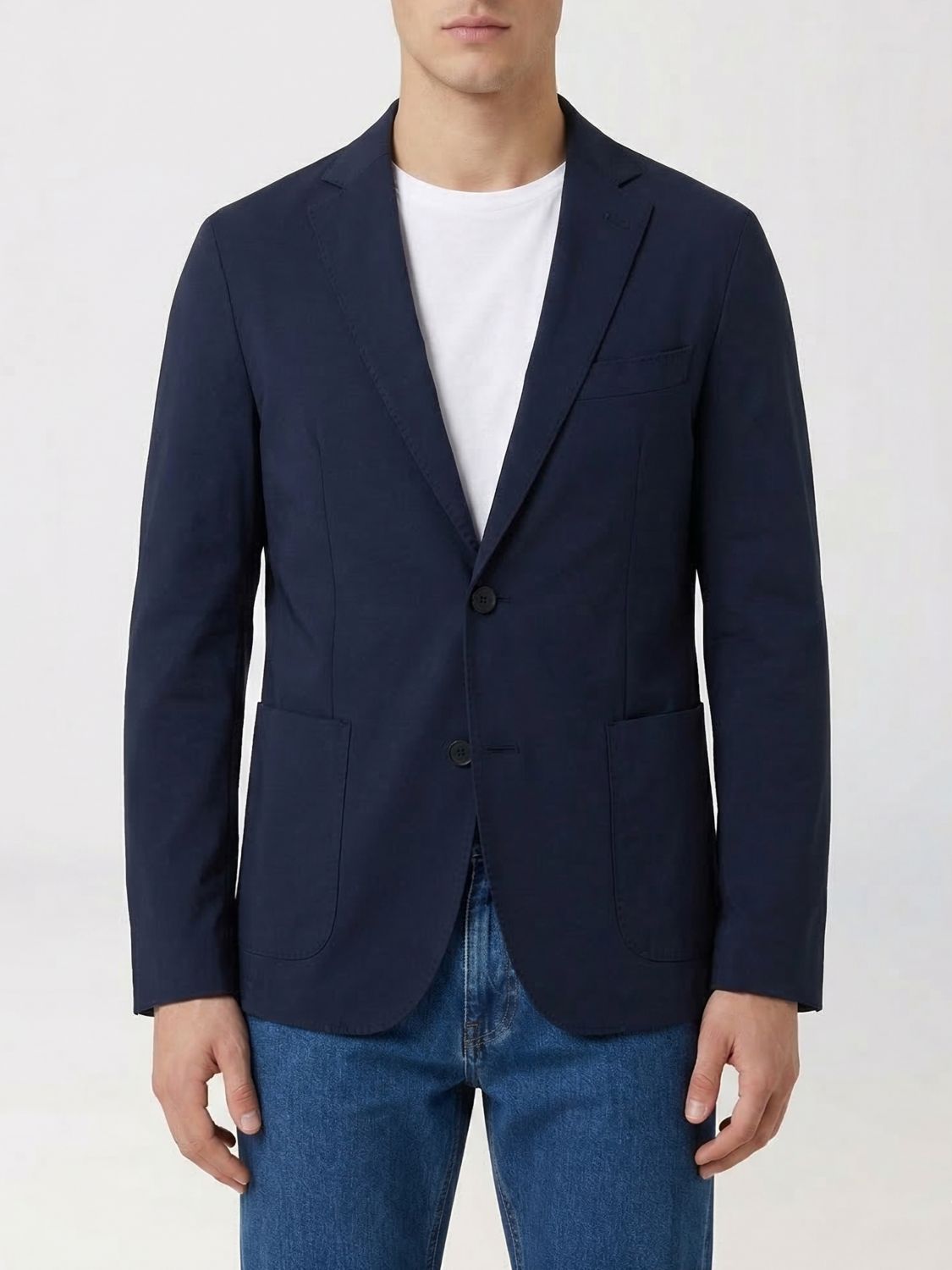 Jacket Men color Blue