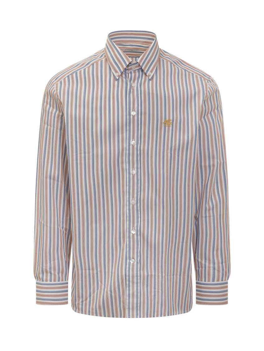 Pink Regular Stripes Shirt