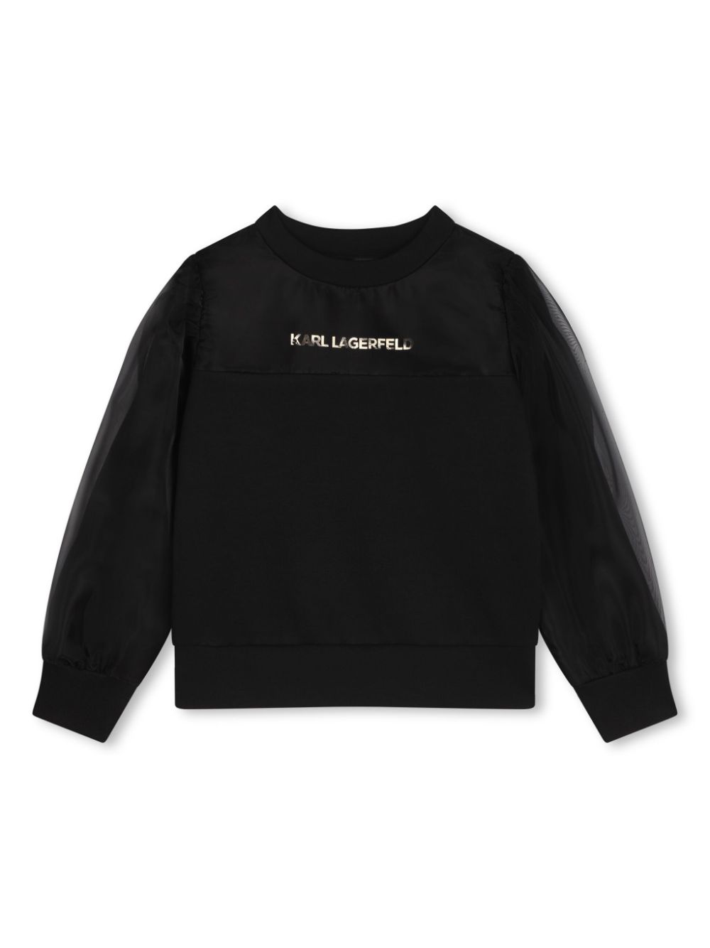 Logo-print sweatshirt - Black