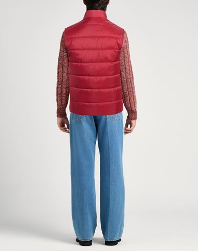 Man Vest Red