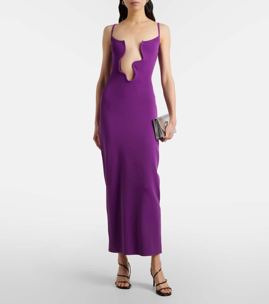 Salacia cutout embellished midi dress