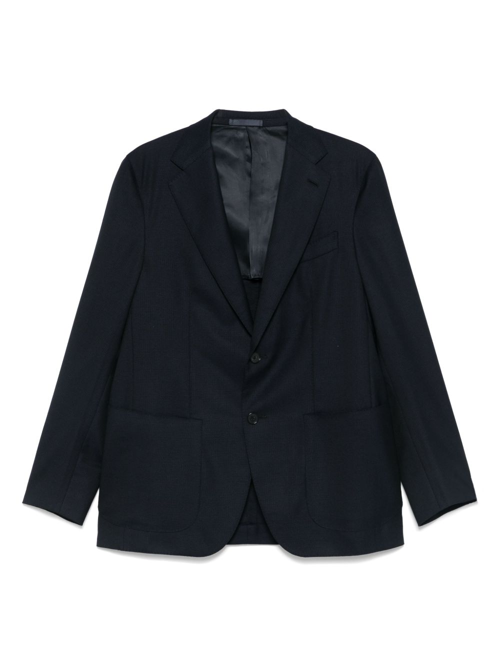 Single-breasted blazer - Blue