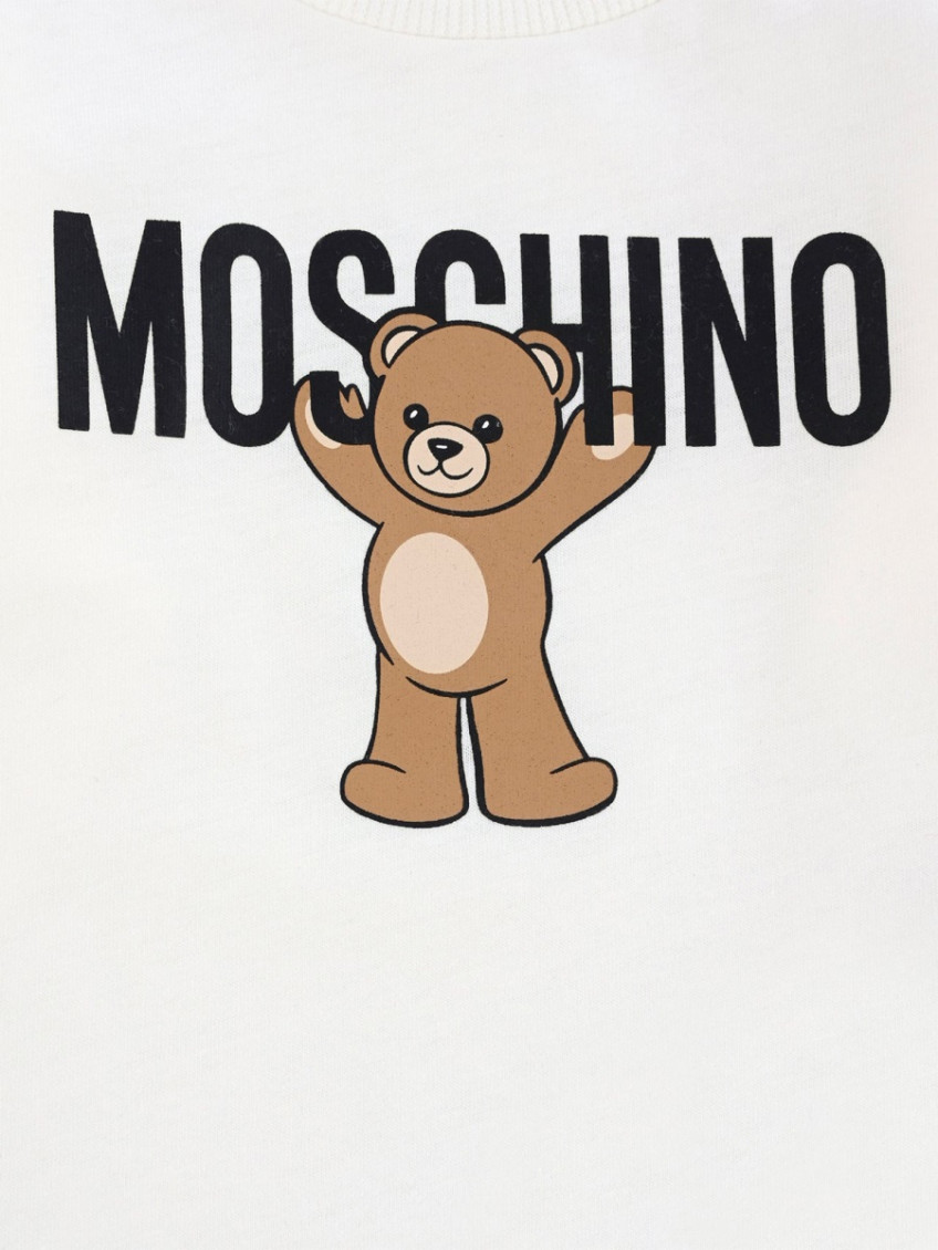 Babies White Graphic Sweatshirt