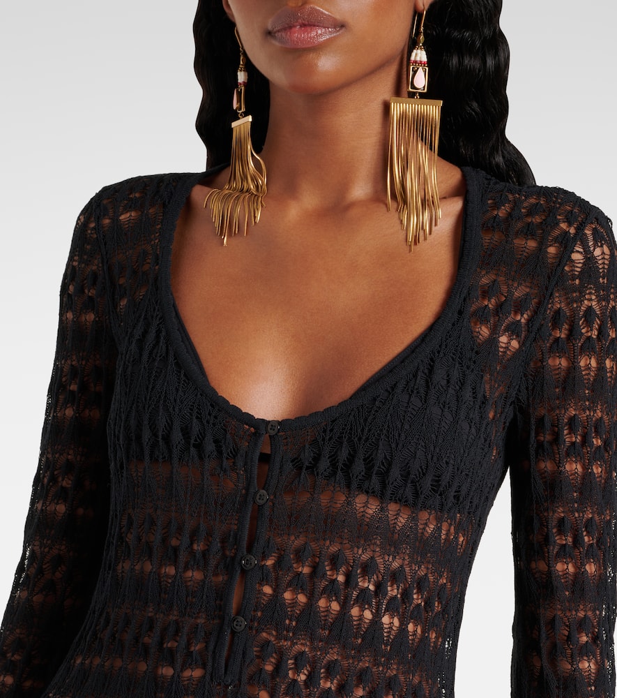Pia crochet minidress
