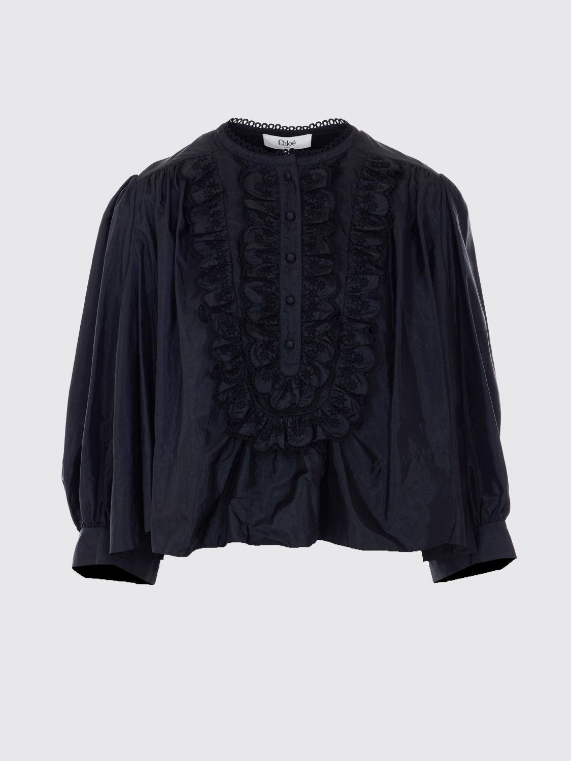 Top CHLOÉ Woman color Black
