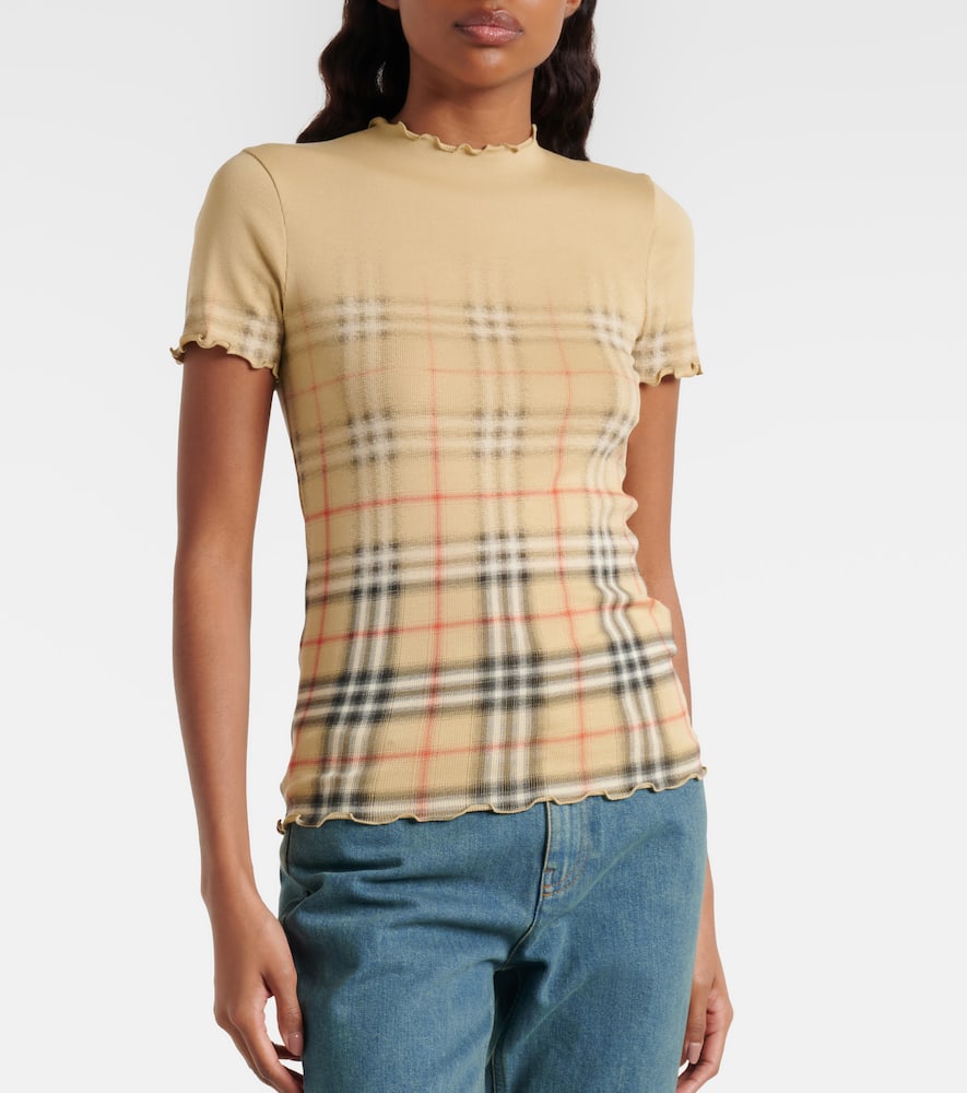 Check cotton top
