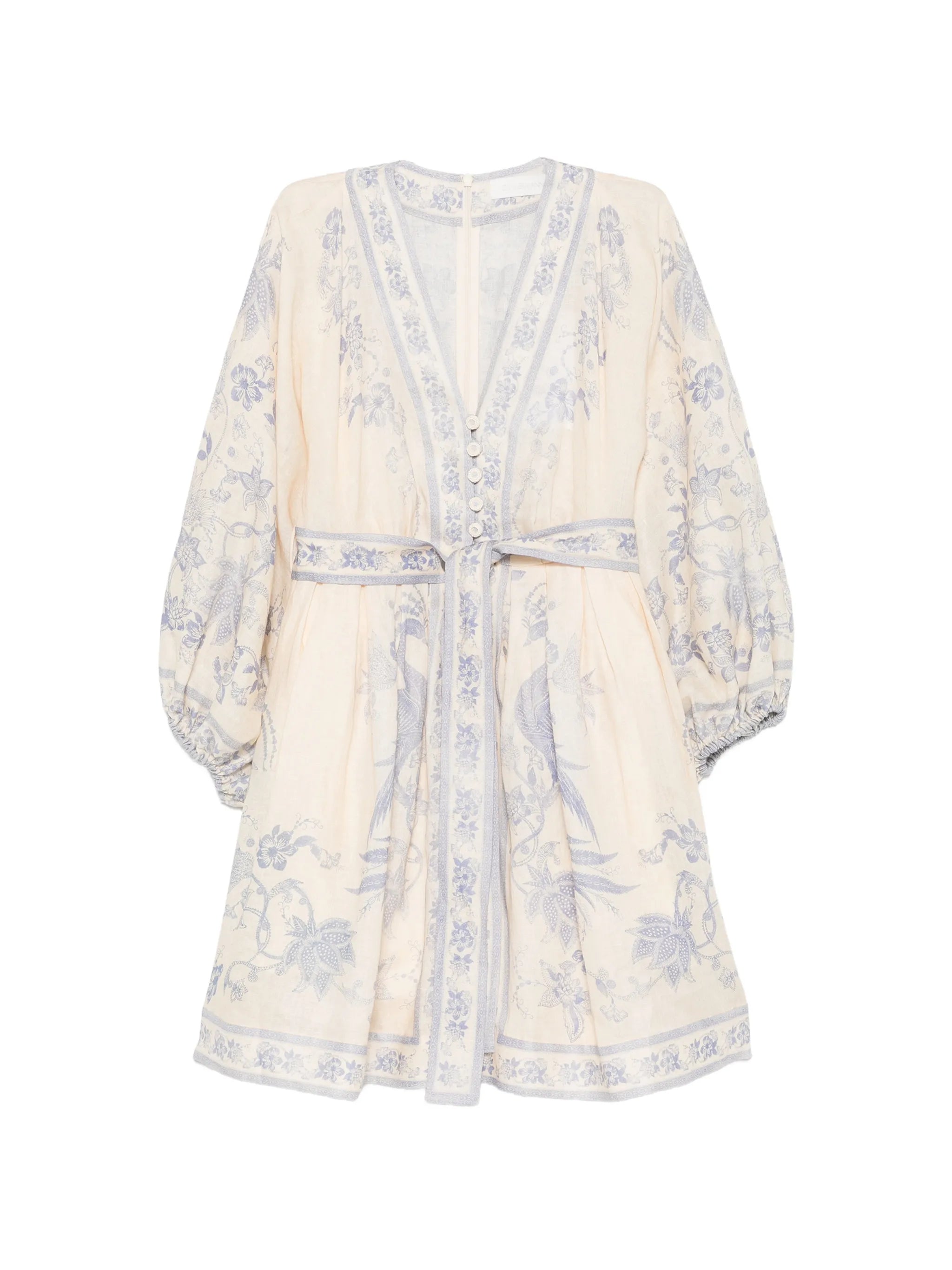 Indra Mini Dress — Cream