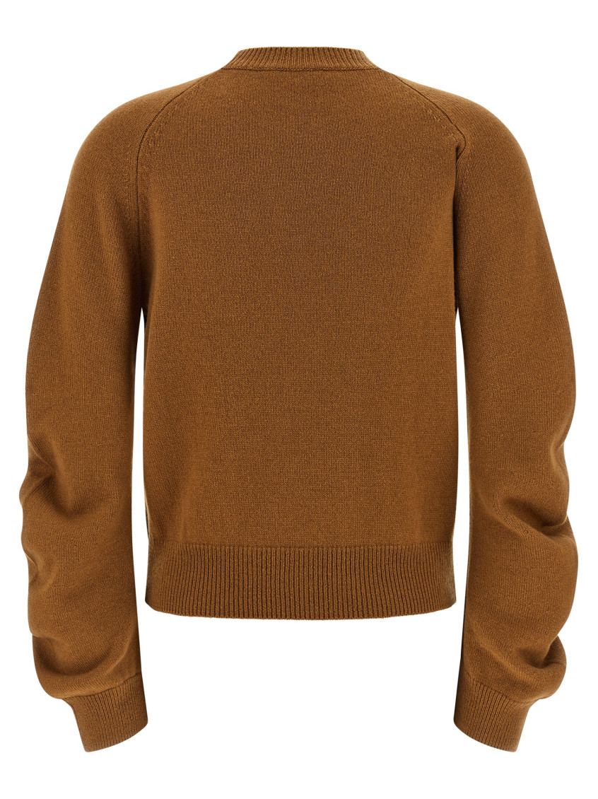 () Curved Sleeve Sweater
