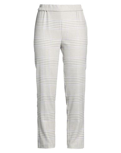 Woman Pants Off white Size 4 Polyester, Viscose, Elastane
