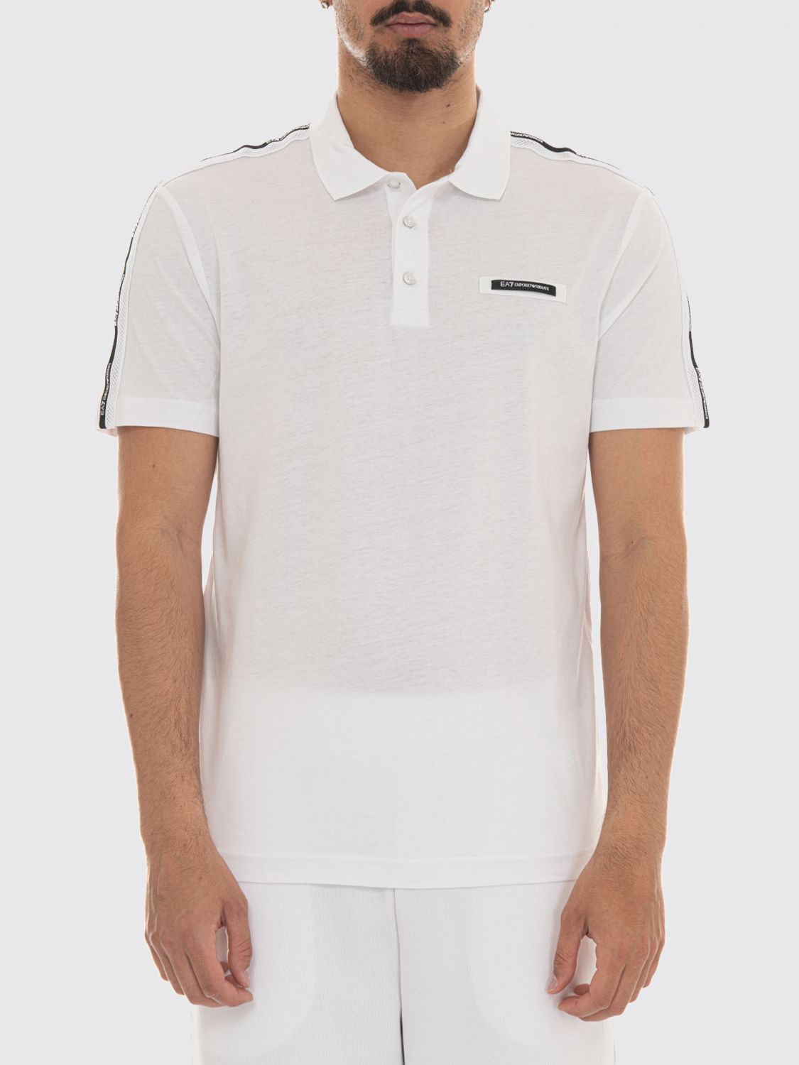 Polo Shirt Men color White