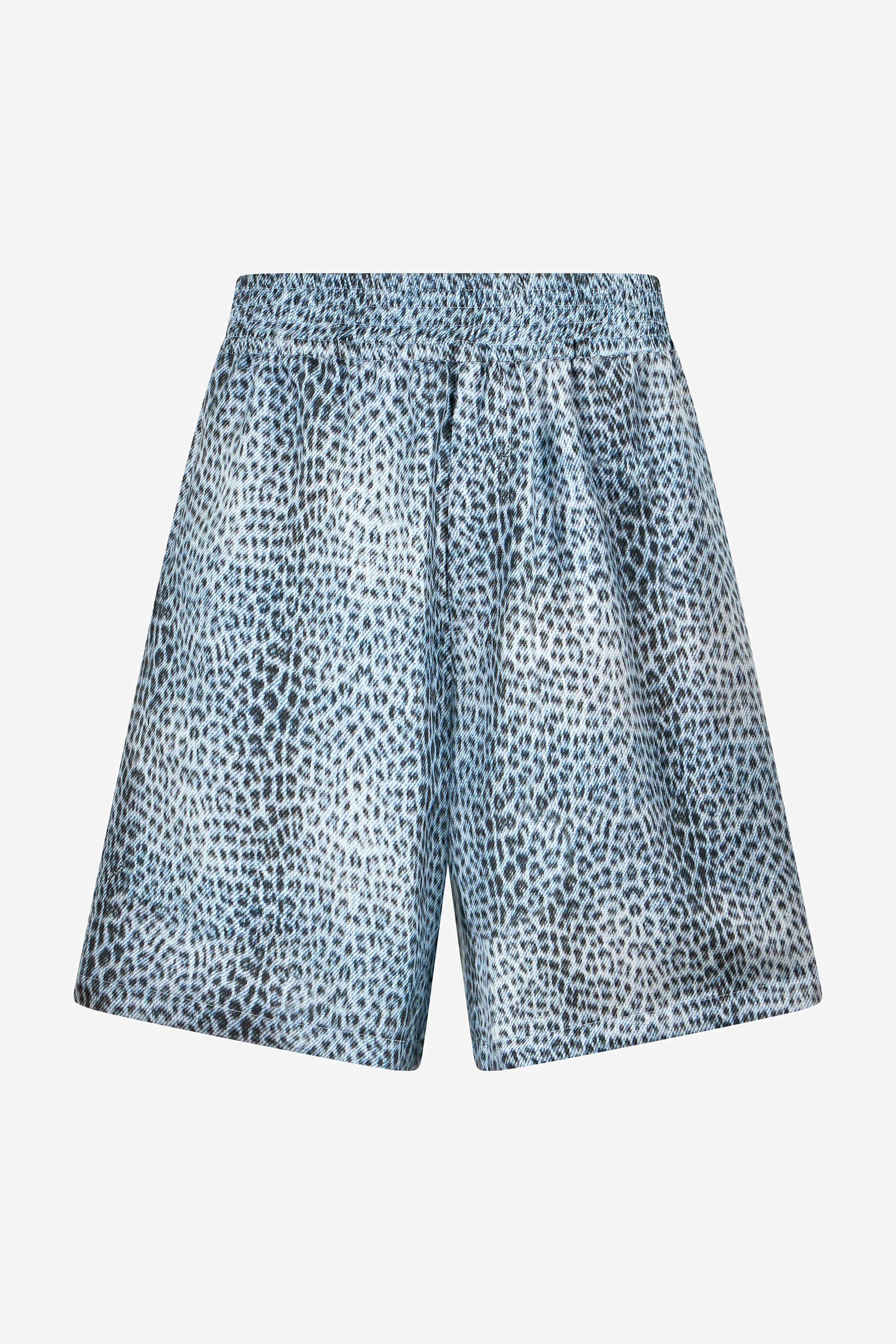 Baby Jaguar Print Fabric Shorts