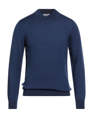 Man Turtleneck Midnight blue Size 46 Merino Wool