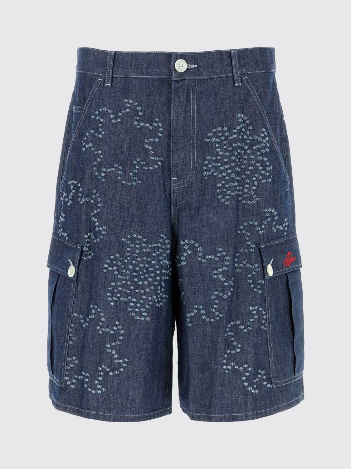 Pants Men color Blue