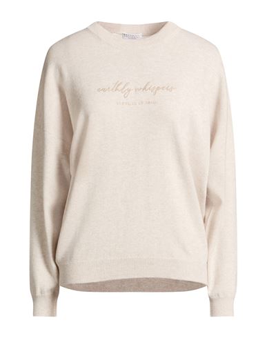 Woman Sweater Light grey Size L Virgin Wool, Cashmere, Silk