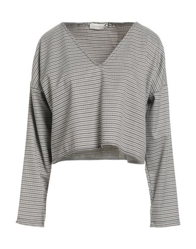 Woman Top Black Size M Polyester, Elastane