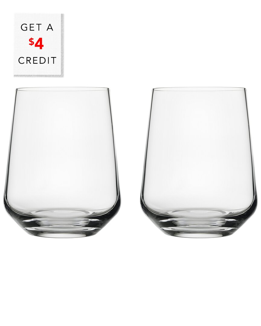 Essence Set Of 2 Tumblers With $4 Credit