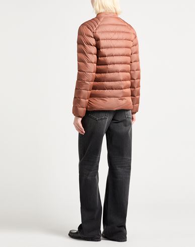 Woman Puffer Brown Size 4 Polyester, Polyamide