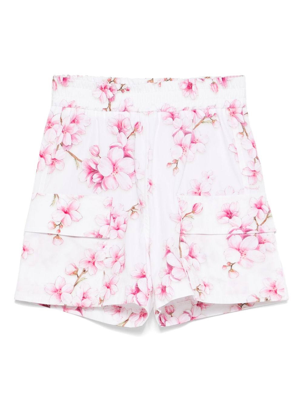 Floral-print shorts - Pink