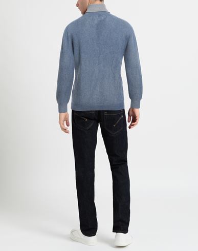 Man Turtleneck Slate blue