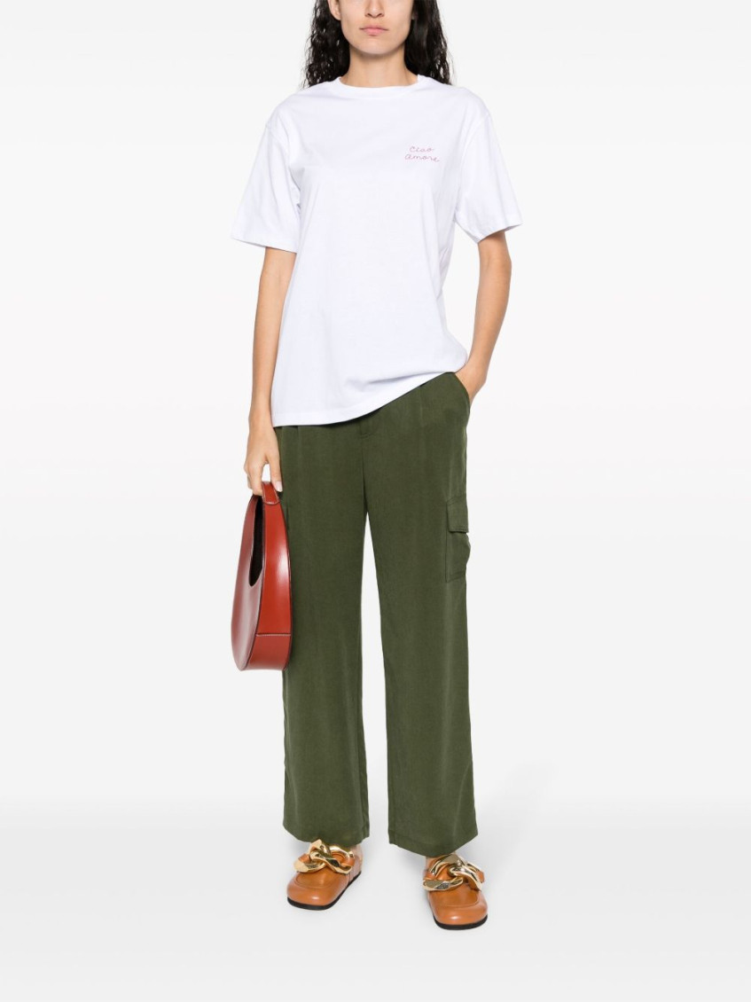 White Cotton T-shirt