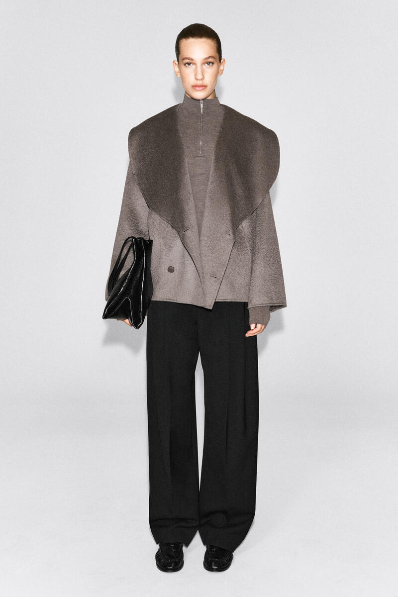 Double-Faced Cashmere Bomber Jacket