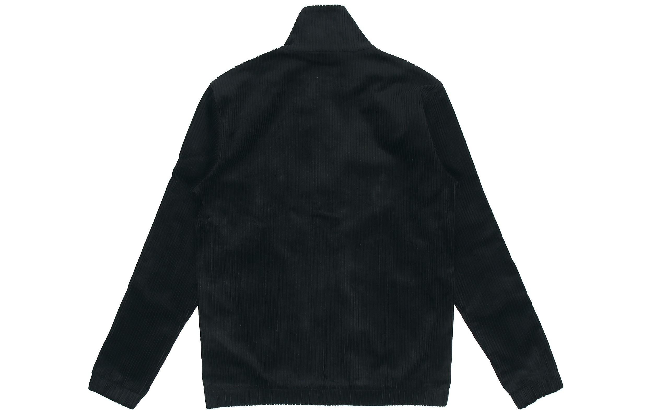 Originals Cord corduroy Zipper Jacket Black
