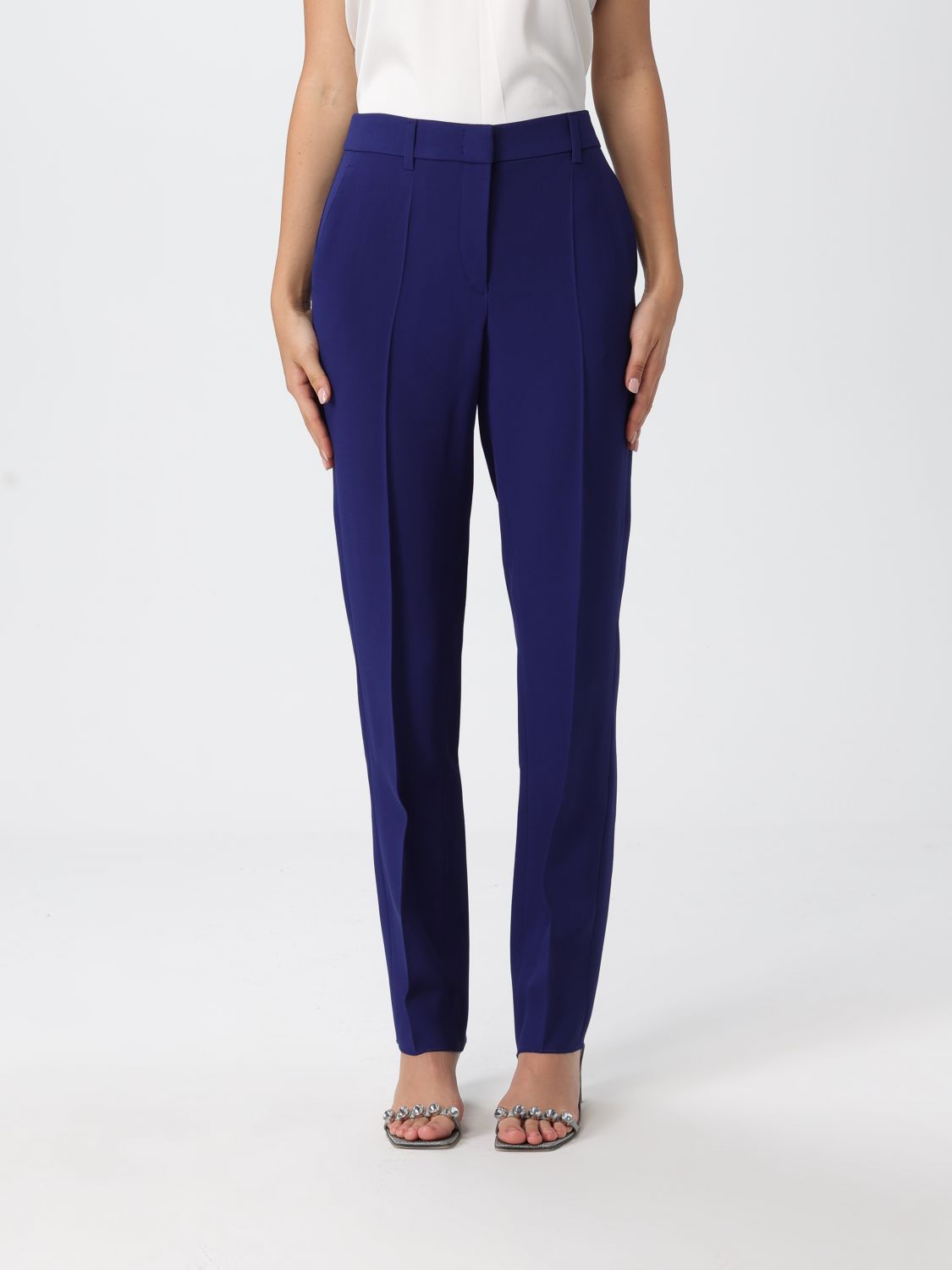 Pants Woman color Royal Blue