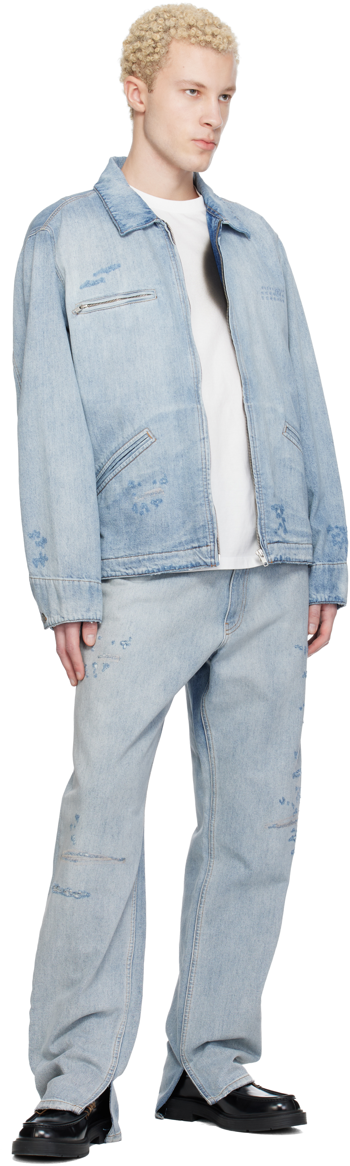 Blue Sportsjacket Denim Jackets