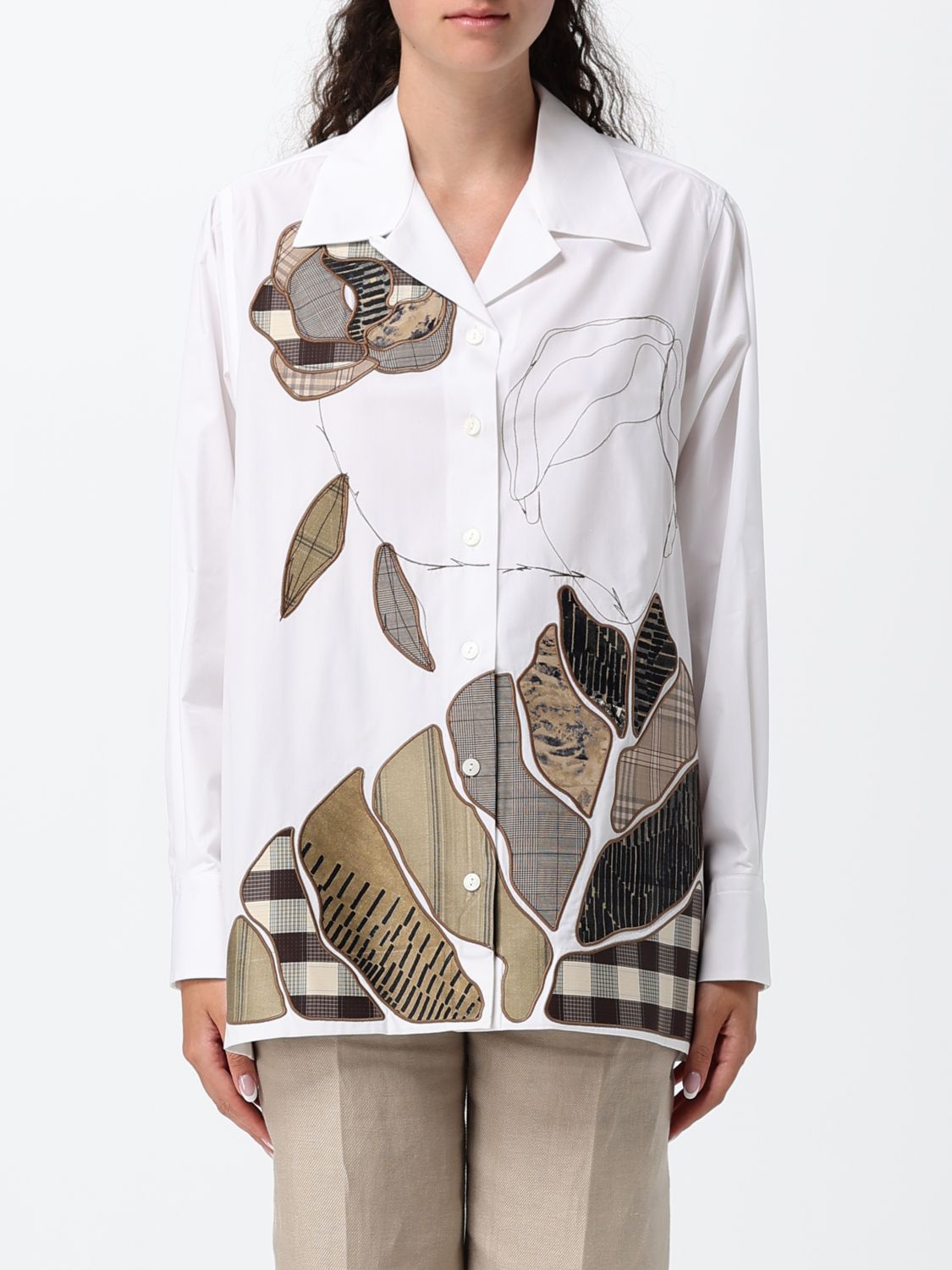 Shirt Woman color White