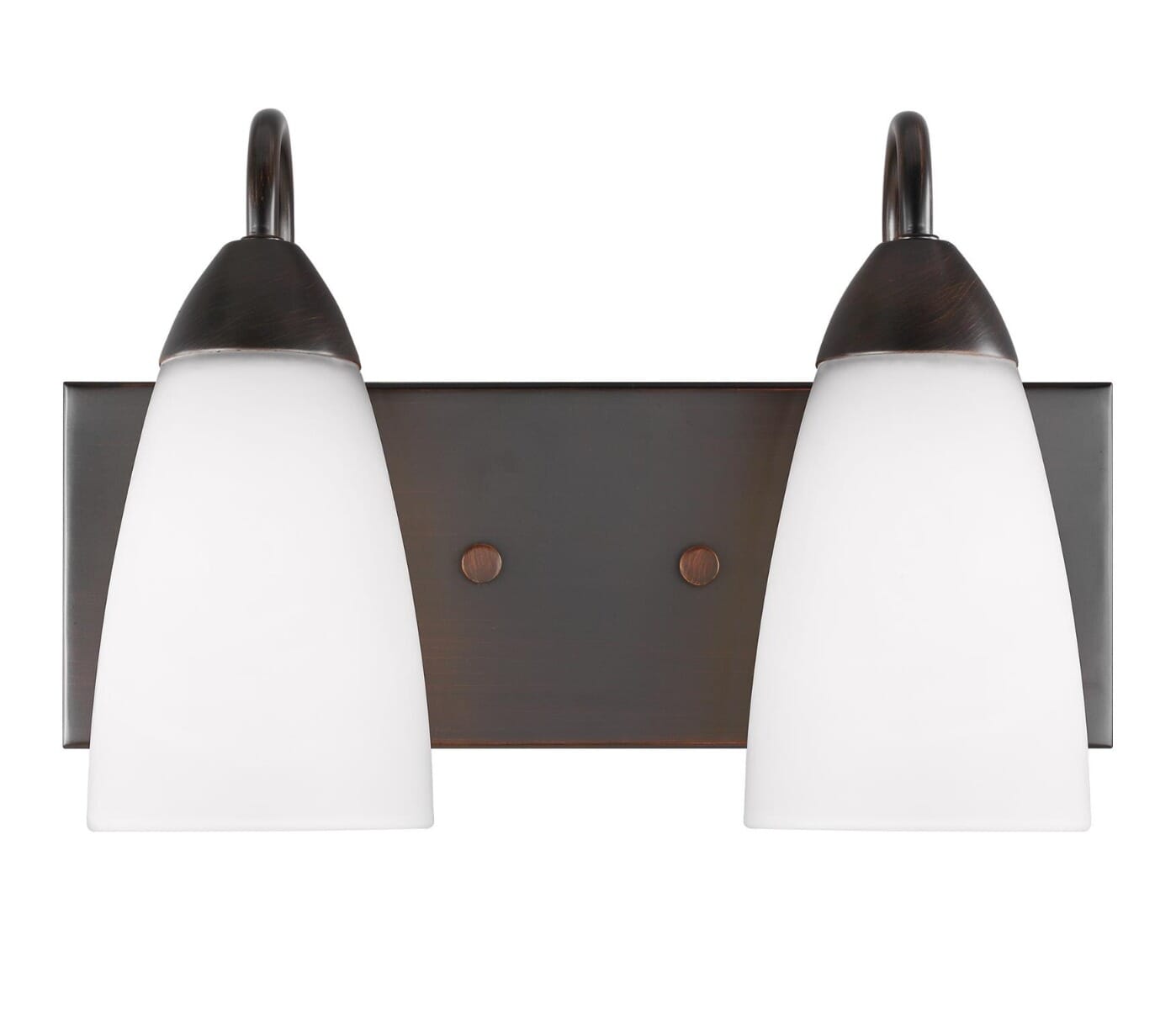 Seville 2-Light Bathroom Vanity Light in Bronze