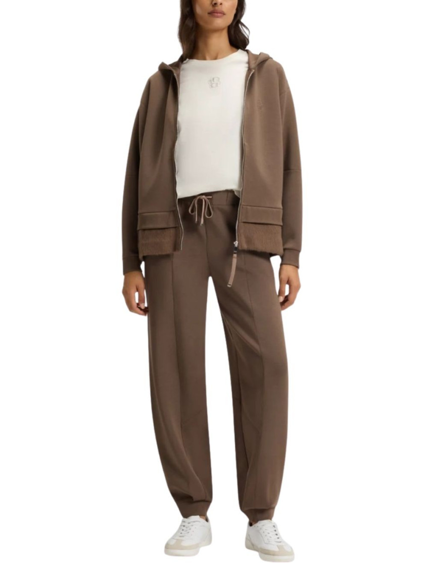 Brown Relax-fit Pants