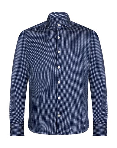 Man Shirt Navy Size M Cotton